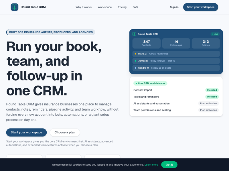 Round Table CRM